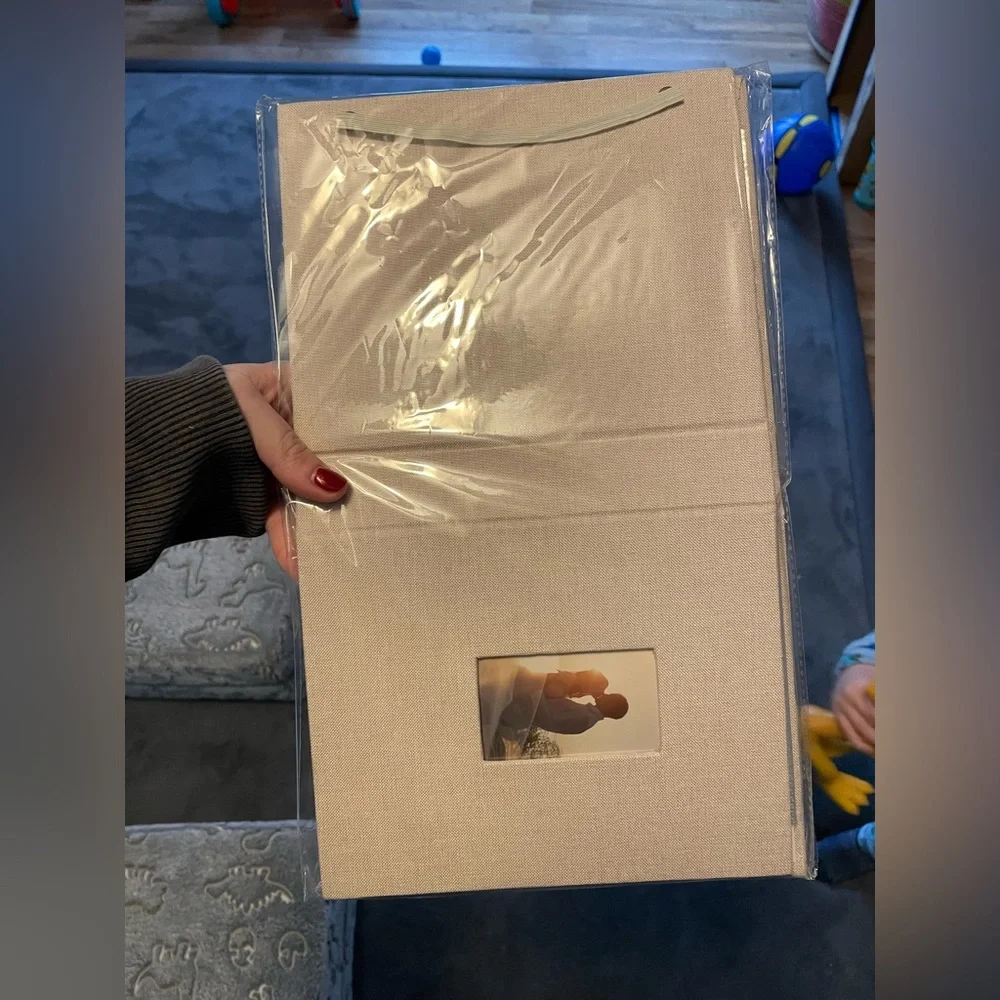 2 Beige Photo Album with 2x3